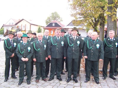 Delegacja Koła Łowieckiego  "Dzik" w Tarnowie