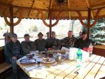 Po polowaniu w koleżeńskim gronie - Pogórska Wola 2013 rok