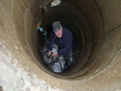 Zejście w głąb studni